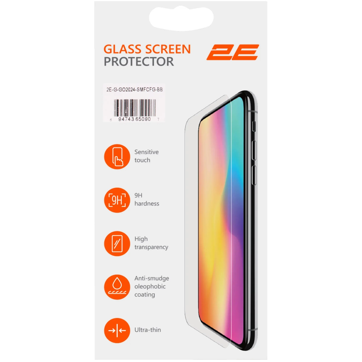 Купити Захисне скло 2E для TECNO Spark Go 2024 (BG6) 2.5D FCFG (1 Pack) Black (2E-G-GO2024-SMFCFG-BB) - фото 7