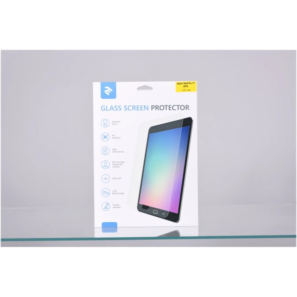 Купить Защитное стекло 2E для Xiaomi Pad 6 Pro 11" (2023), 2.5D Transparent (2E-MI-PAD6P-LT2.5D-CL) - фото 2