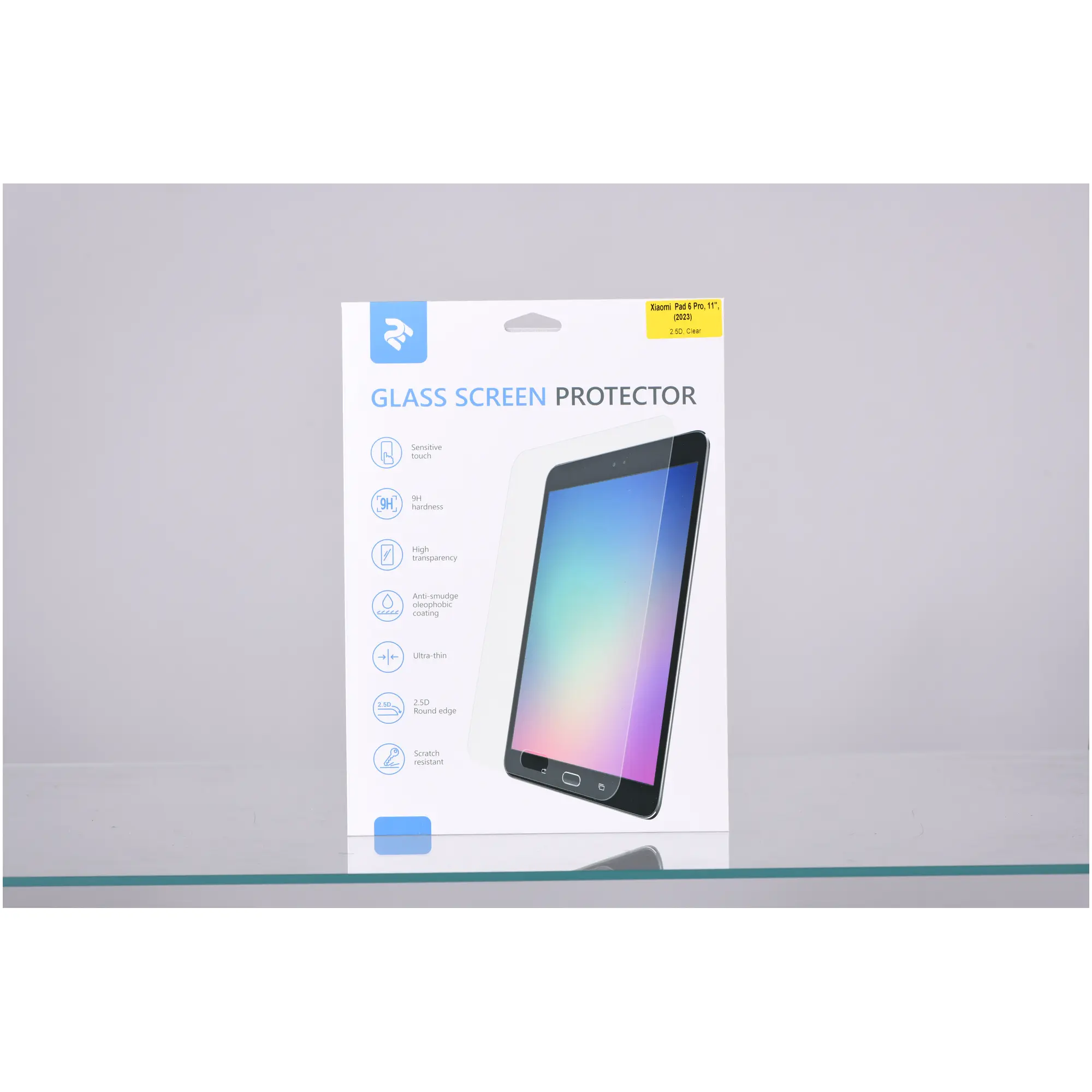 Купить Защитное стекло 2E для Xiaomi Pad 6 Pro 11" (2023), 2.5D Transparent (2E-MI-PAD6P-LT2.5D-CL) - фото 2
