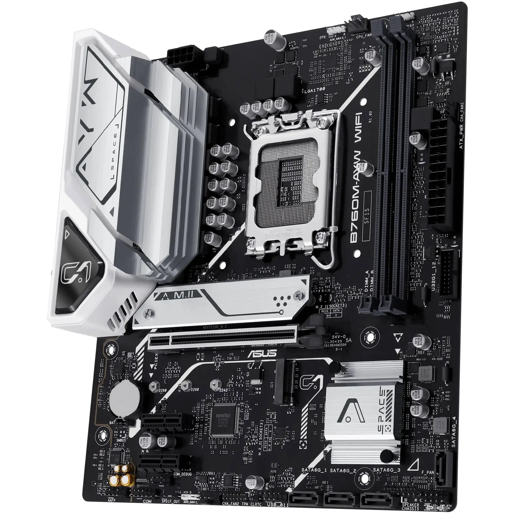 Купить Материнская плата ASUS B760M-AYW WIFI-SI - фото 3