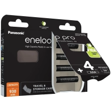 Купить Аккумулятор Panasonic Eneloop NI-MH Pro AAA 930 4 шт. (BK-4HCDEC4BE) - фото 2