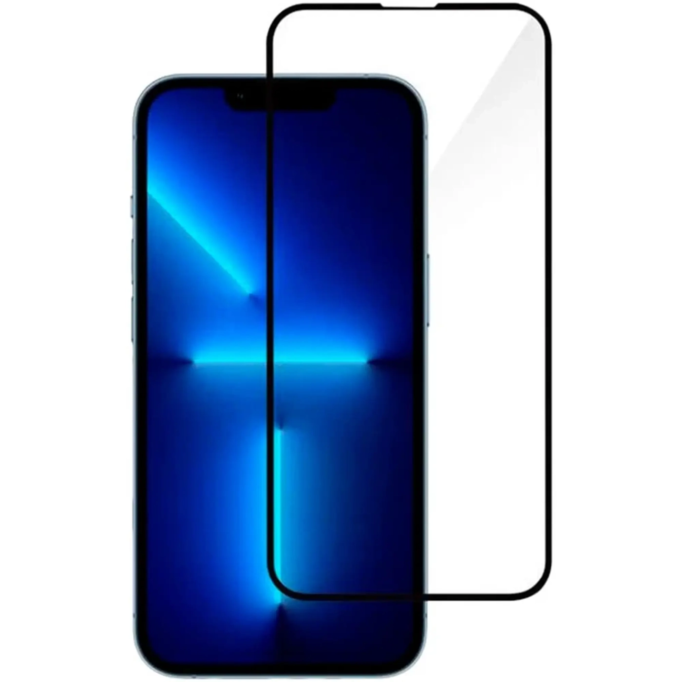 Купить Защитное стекло 2E для iPhone 13 Pro Max 2.5D (1 Pack) Black border (2E-IP-13M-6.7-SMFCFG-BB) - фото 1