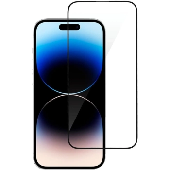 Купить Защитное стекло 2E для iPhone 14 Pro Max 2.5D FCFG (1 Pack) Black border (2E-IP-14PM-6.7-SMFCFG-BB) - фото 1