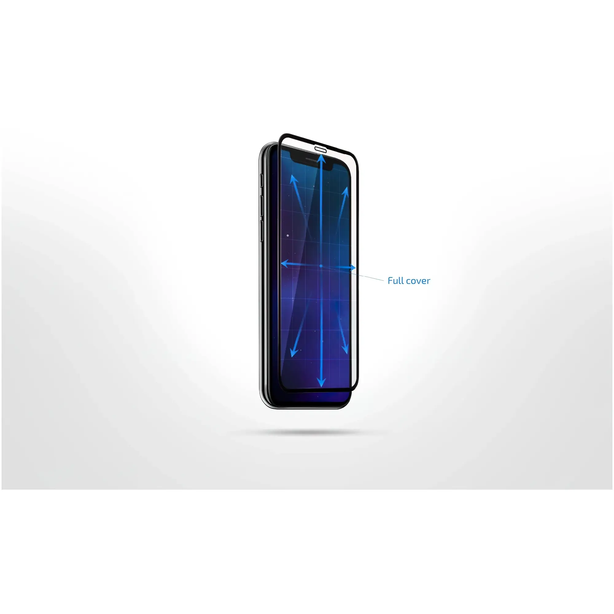 Купить Защитное стекло 2E для iPhone 14 Pro Max 2.5D FCFG (1 Pack) Black border (2E-IP-14PM-6.7-SMFCFG-BB) - фото 5