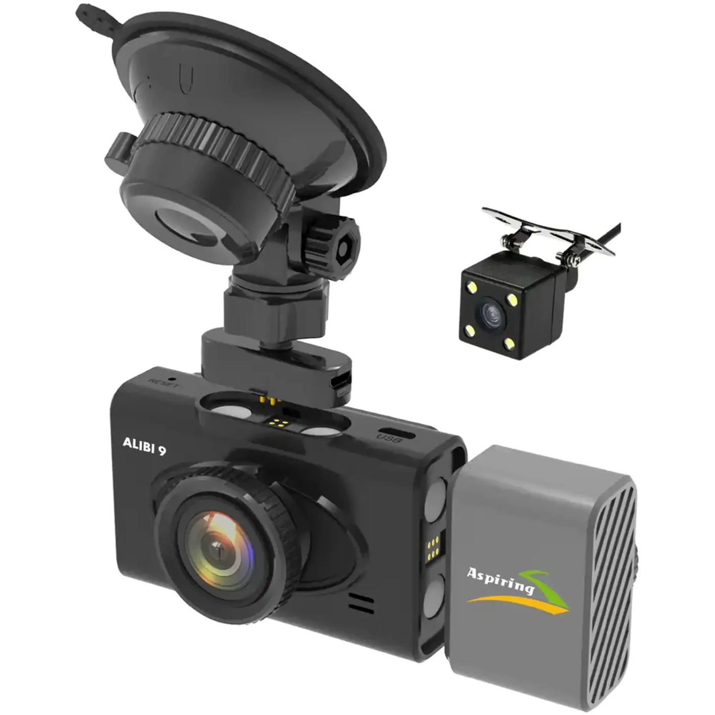 Купить Видеорегистратор Aspiring Alibi 9 GPS 3 (Aspiring Alibi 9 GPS, 3 Cameras, Speedcam) - фото 2