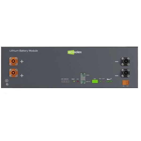 Купити Акумуляторна батарея Ecosolex RS-R51100A 51.2V 100Ah 5.12kWh LiFePo4 (RS-R51100A) - фото 2