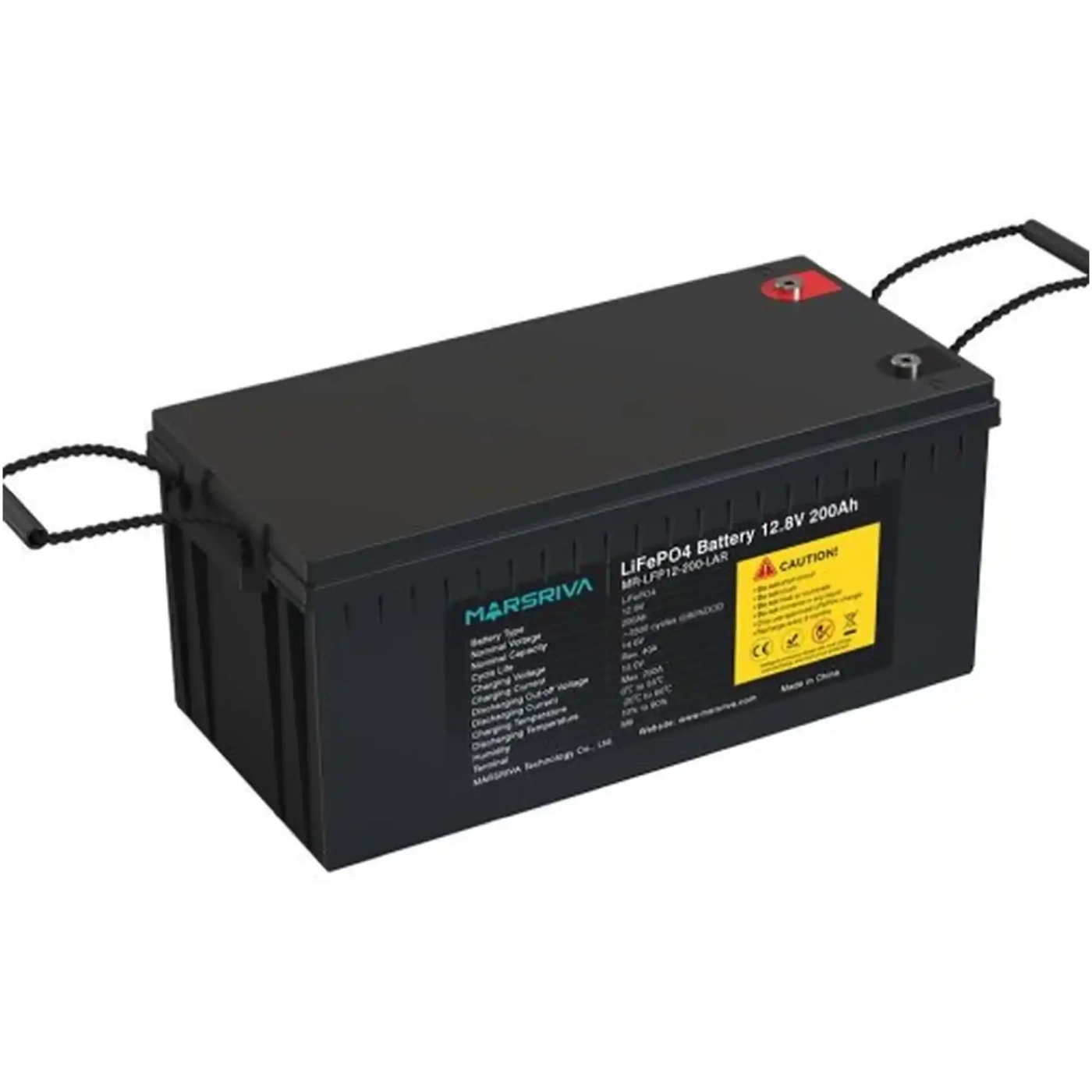 Купити Акумуляторна батарея до ДБЖ (UPS) Marsriva 12.8V/200Ah (MR-LFP12-200-LAR V2) - фото 4