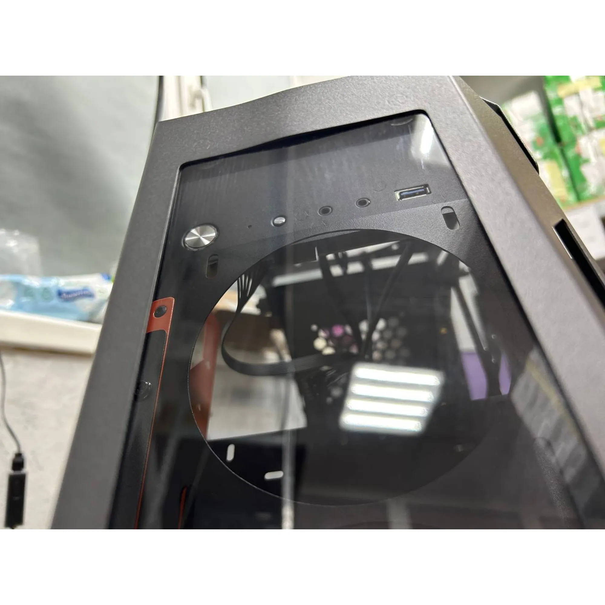 Купити Уцінка Корпус QUBE STALKER Black-Orange (STALKERFMBU30263) - фото 2