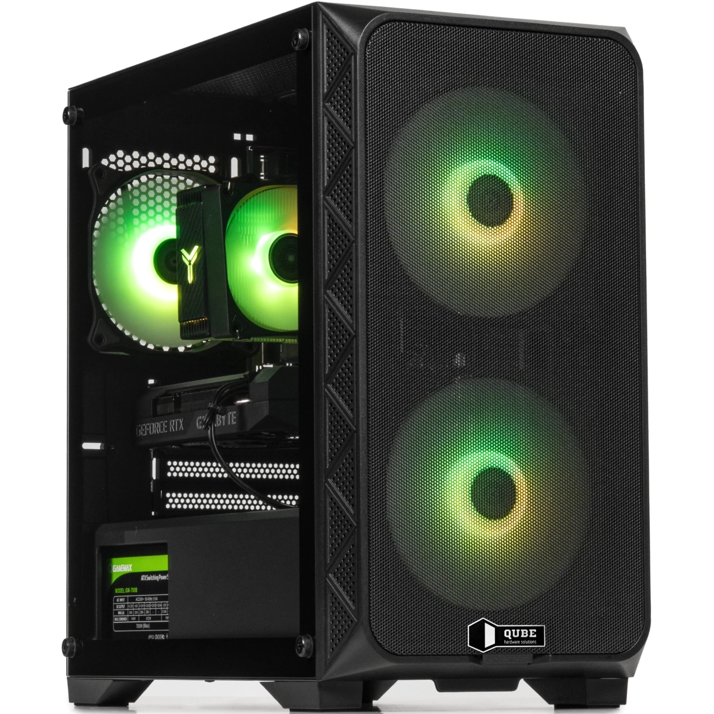 Купити Корпус QUBE FLOW Black (FLOW_FBNU3) - фото 2
