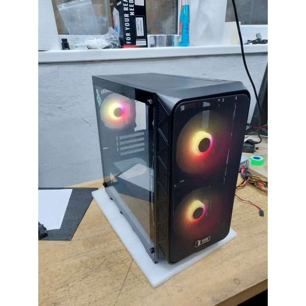 Купити Уцінка Корпус QUBE FLOW Black (FLOWFBNU31007) - фото 1