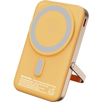 Купить Павербанк УМБ ColorWay 10000mAh 22.5W (CW-PB100LPA2Y-WPDD) - фото 1