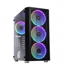 Купить Корпус QUBE GUARD Black ARGB (GUARD_WH86ARGBDG) - фото 1