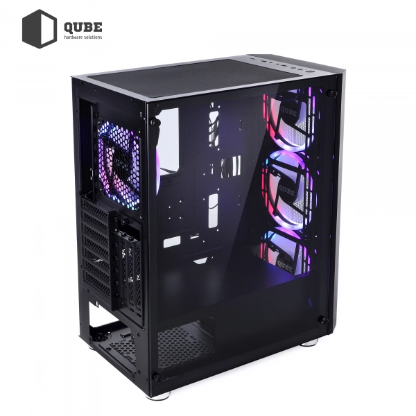 Купить Корпус QUBE GUARD Black ARGB (GUARD_WH86ARGBDG) - фото 10