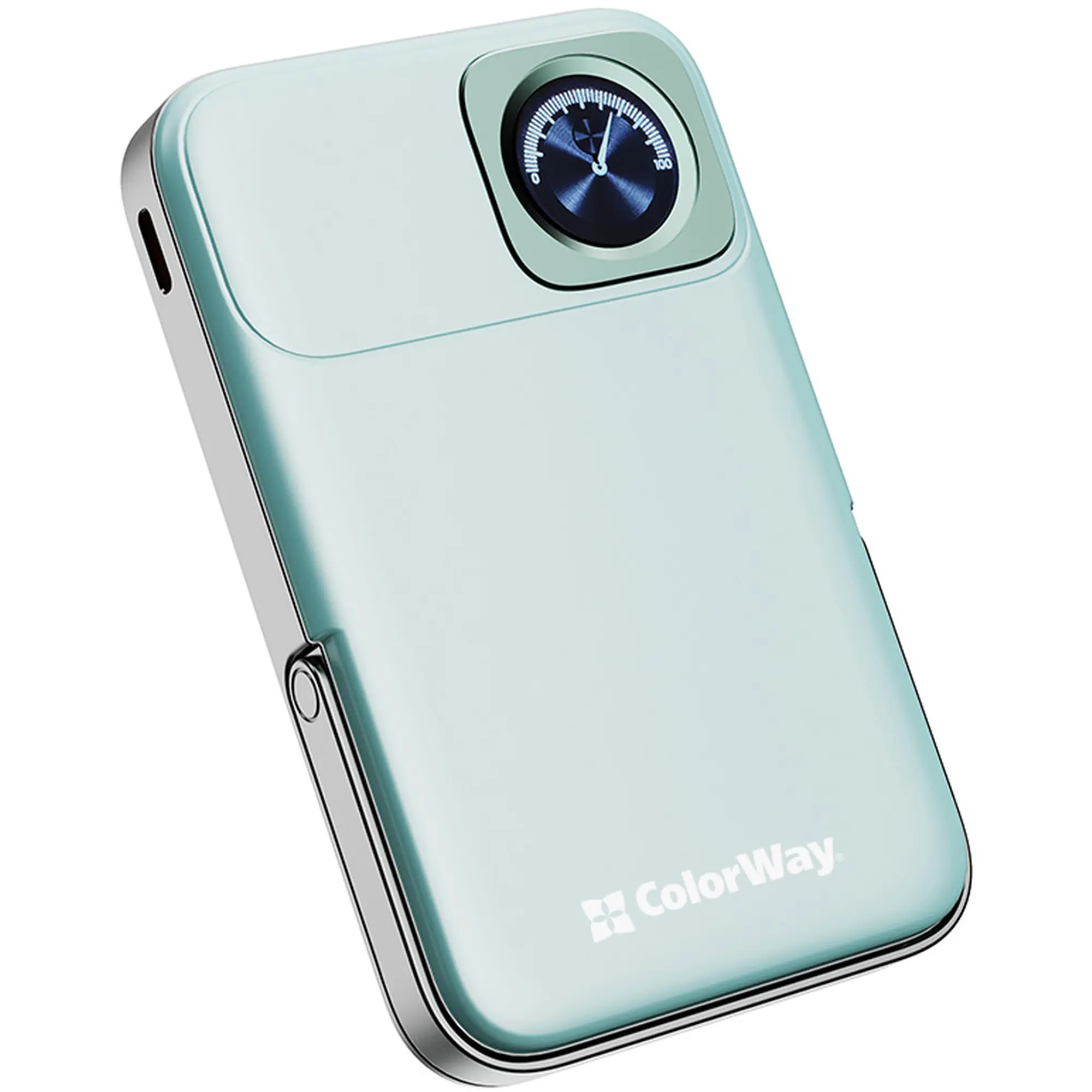 Купить Повербанк УМБ ColorWay 10000mAh 22.5W Aquamarine (CW-PB100LPA2MT-WPDD) - фото 3