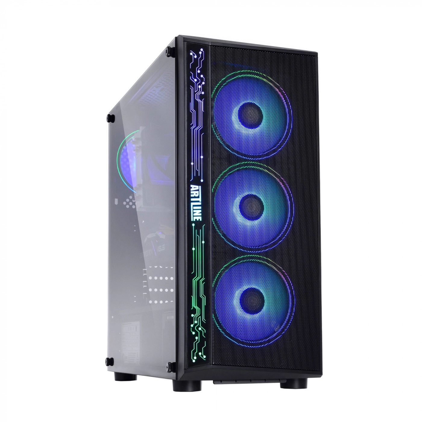 Купить Корпус QUBE BREEZE Black ARGB (BREEZE_FMNU3) - фото 1