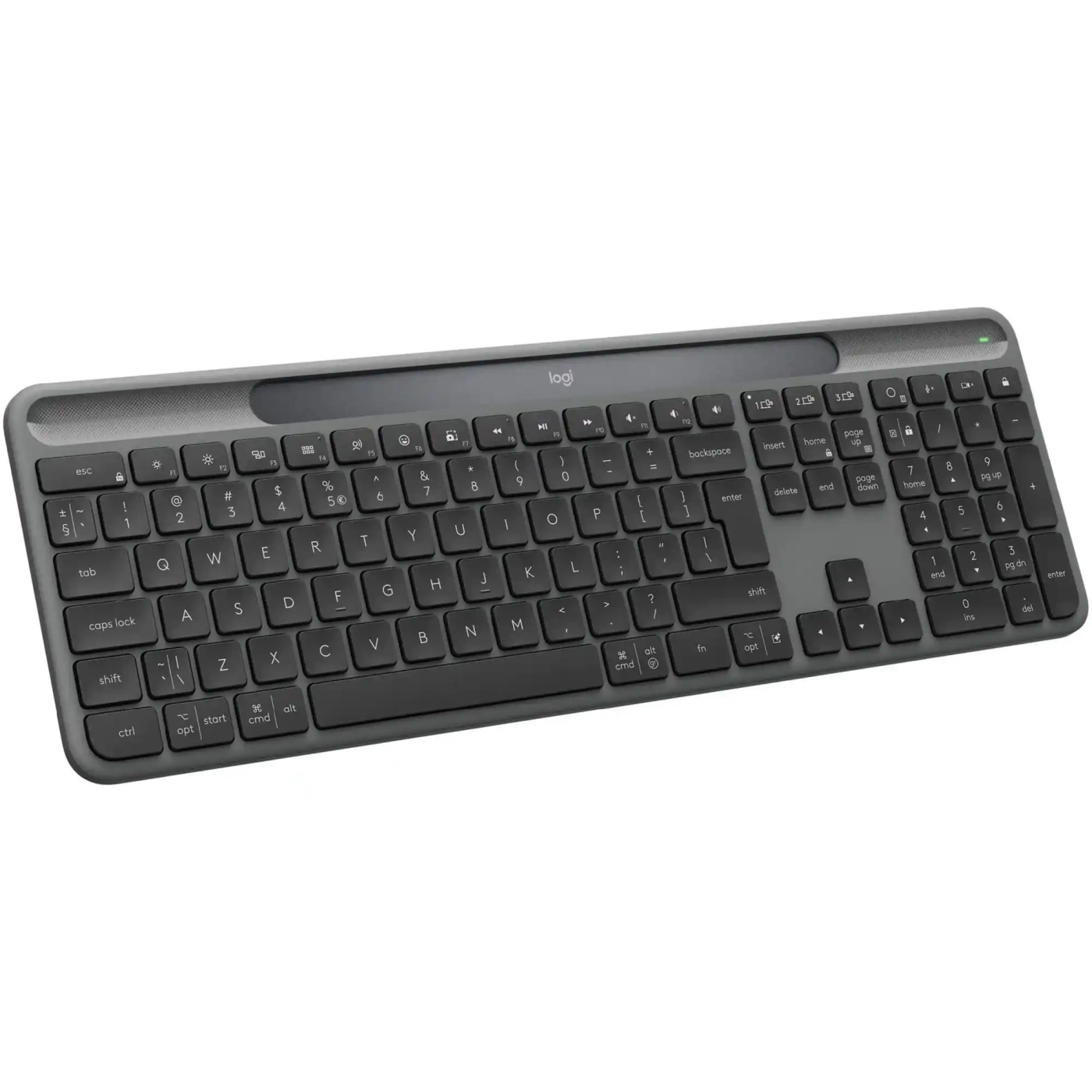 Купить Клавиатура Logitech Signature Slim Solar Plus K980 Graphite (920-013764) - фото 2