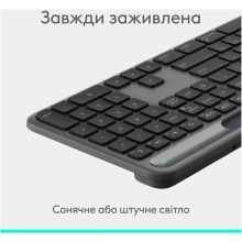 Купить Клавиатура Logitech Signature Slim Solar Plus K980 Graphite (920-013764) - фото 6