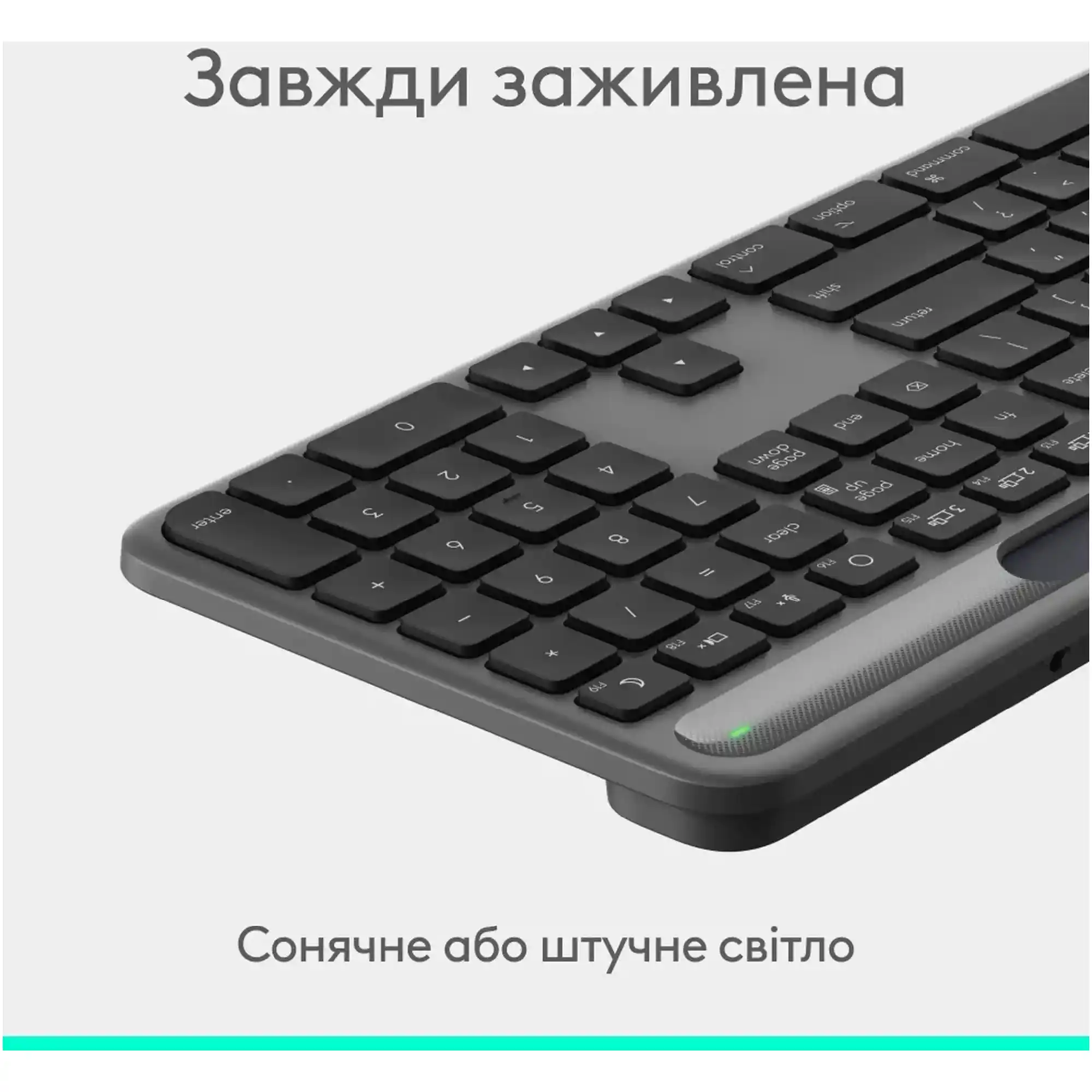 Купить Клавиатура Logitech Signature Slim Solar Plus K980 Graphite (920-013764) - фото 6