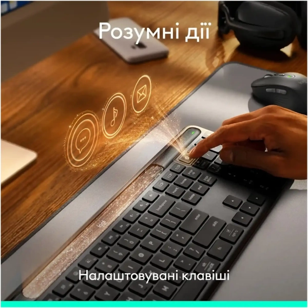 Купить Клавиатура Logitech Signature Slim Solar Plus K980 Graphite (920-013764) - фото 11