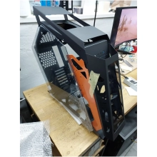 Купити Уцінка Корпус QUBE STALKER Black-Orange (STALKERFMBU30227) - фото 1