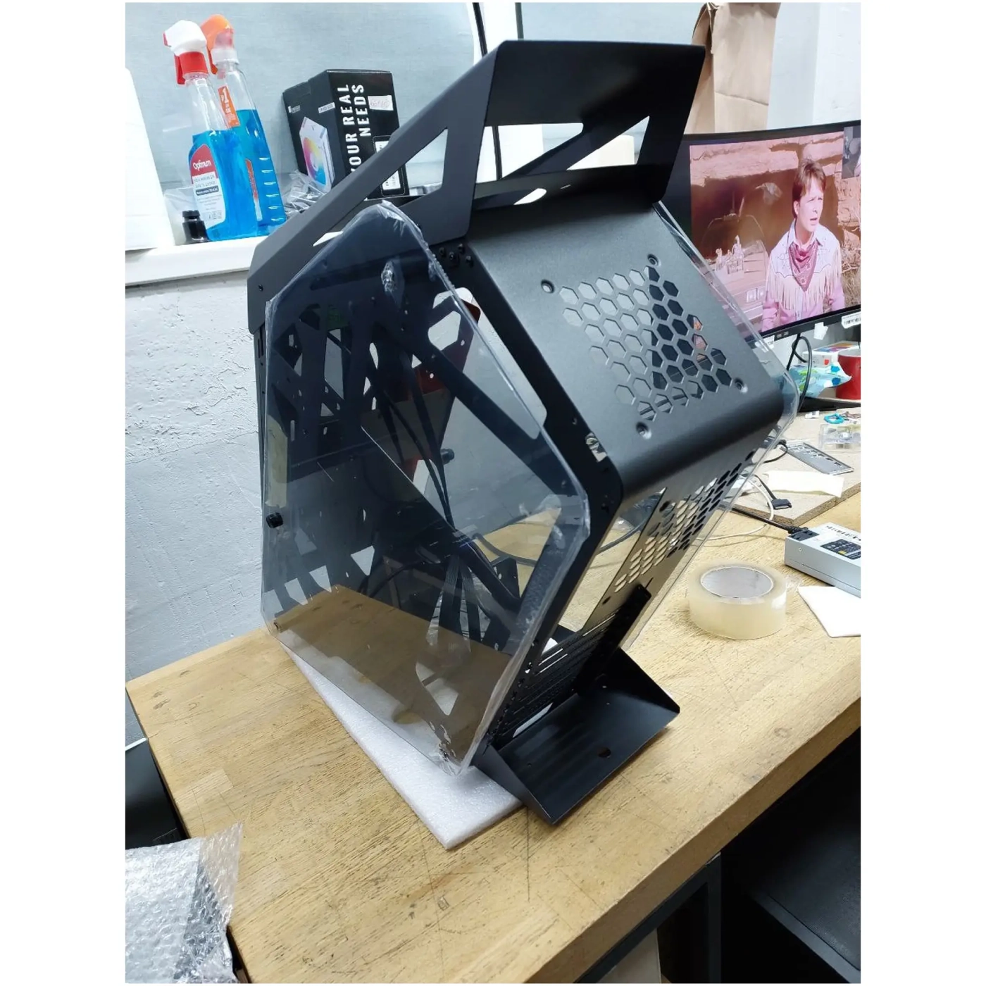 Купити Уцінка Корпус QUBE STALKER Black-Orange (STALKERFMBU30227) - фото 2