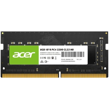 Купити Модуль пам'яті Acer SD100 DDR4-3200 SODIMM 8GB (BL.9BWWA.206) - фото 1