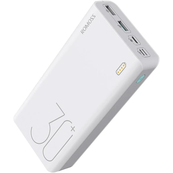 Купить Павербанк УМБ Romoss Sense 8+ 18W 30000mAh White (946937) - фото 1