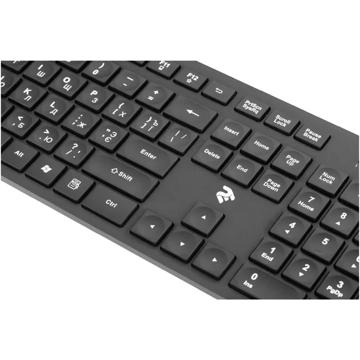 Купити Комплект клавіатура та мишка 2E MK420 WL EN/UK/RU Black (2E-MK420WB) - фото 5