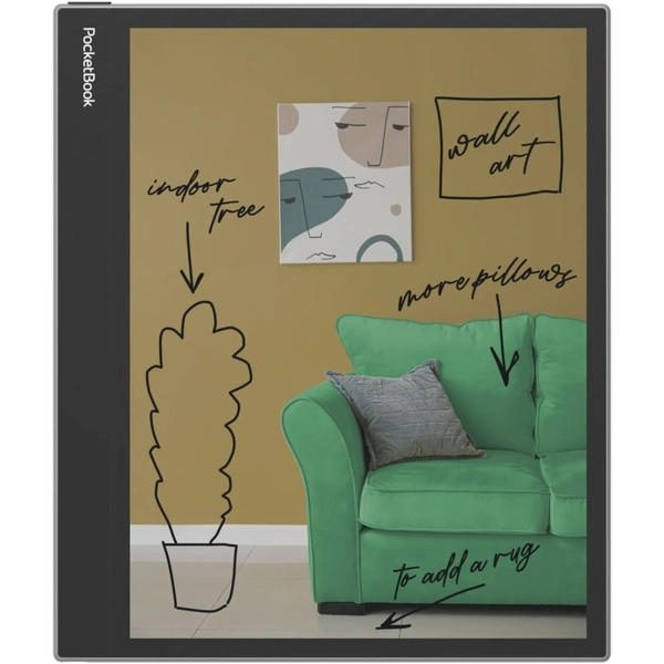 Купить Электронная книга PocketBook 1042 InkPad Eo Mist Grey (PB1042-M-WW) - фото 3