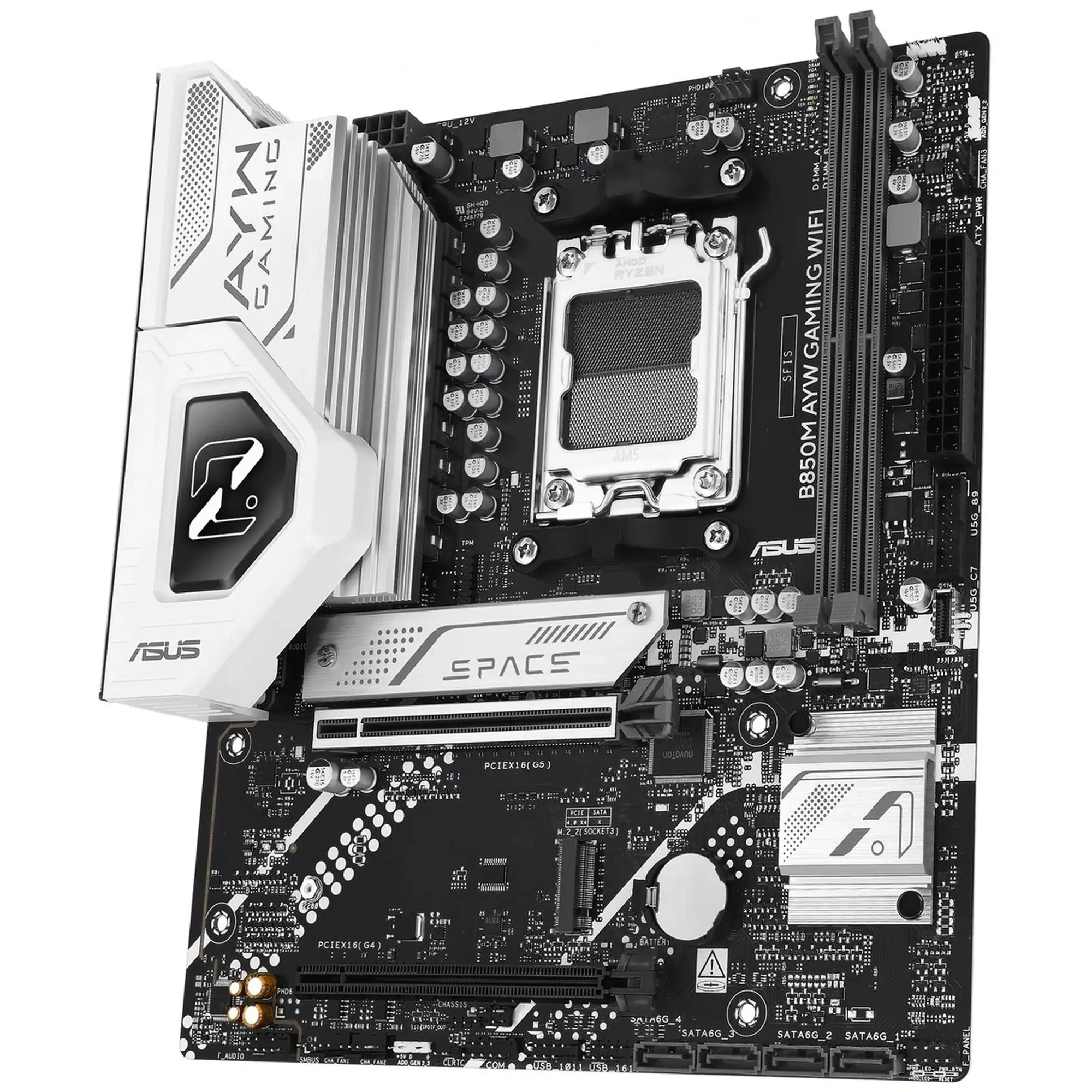 Купить Материнская плата ASUS B850M AYW GAMING WIFI - фото 4