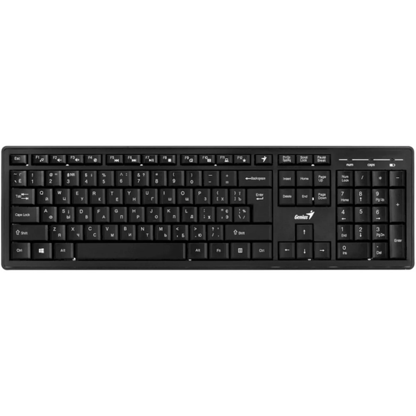 Купити Комплект клавіатура та мишка Genius KM-8200 Black (31340003428) - фото 2