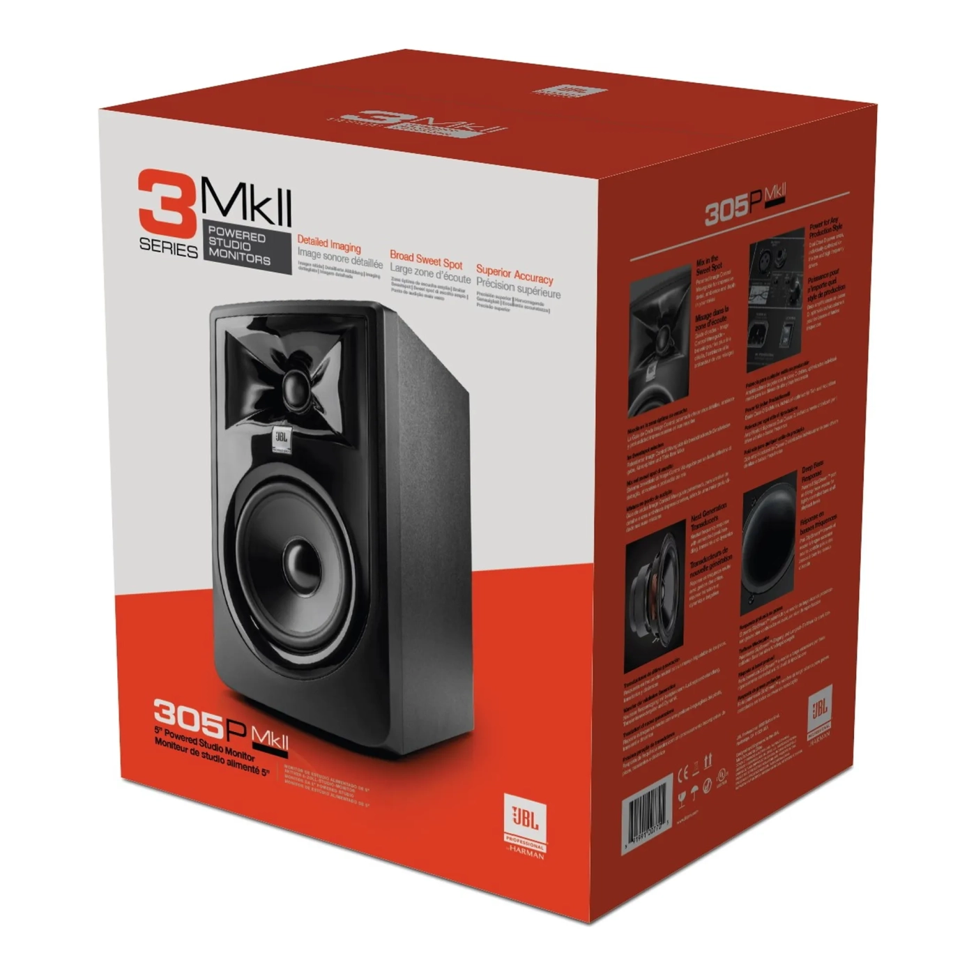 Купити Акустична система JBL 305P MkII (JBL-305PMKII-EK) - фото 5