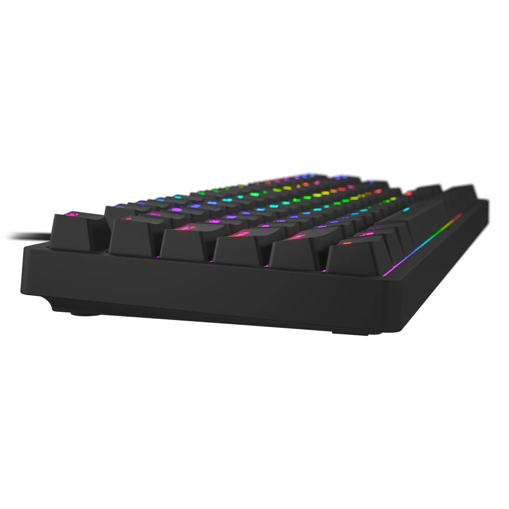 Купить Клавиатура HATOR Rockfall 2 Mecha TKL orange (HTK-520) Black - фото 4