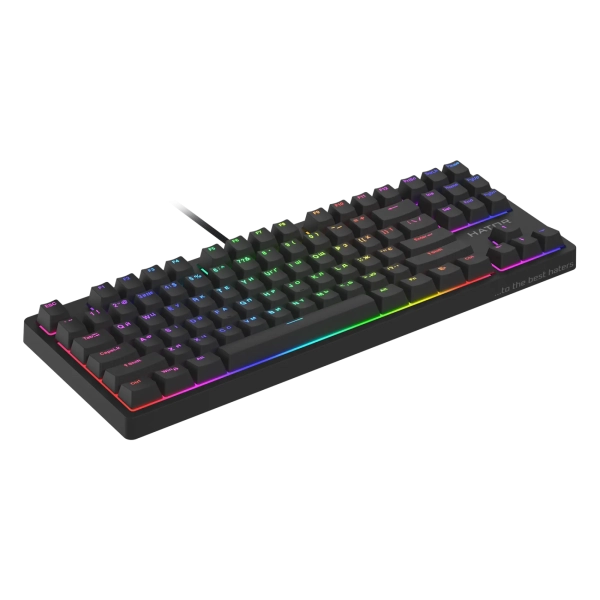 Купить Клавиатура HATOR Rockfall 2 Mecha TKL orange (HTK-520) Black - фото 2