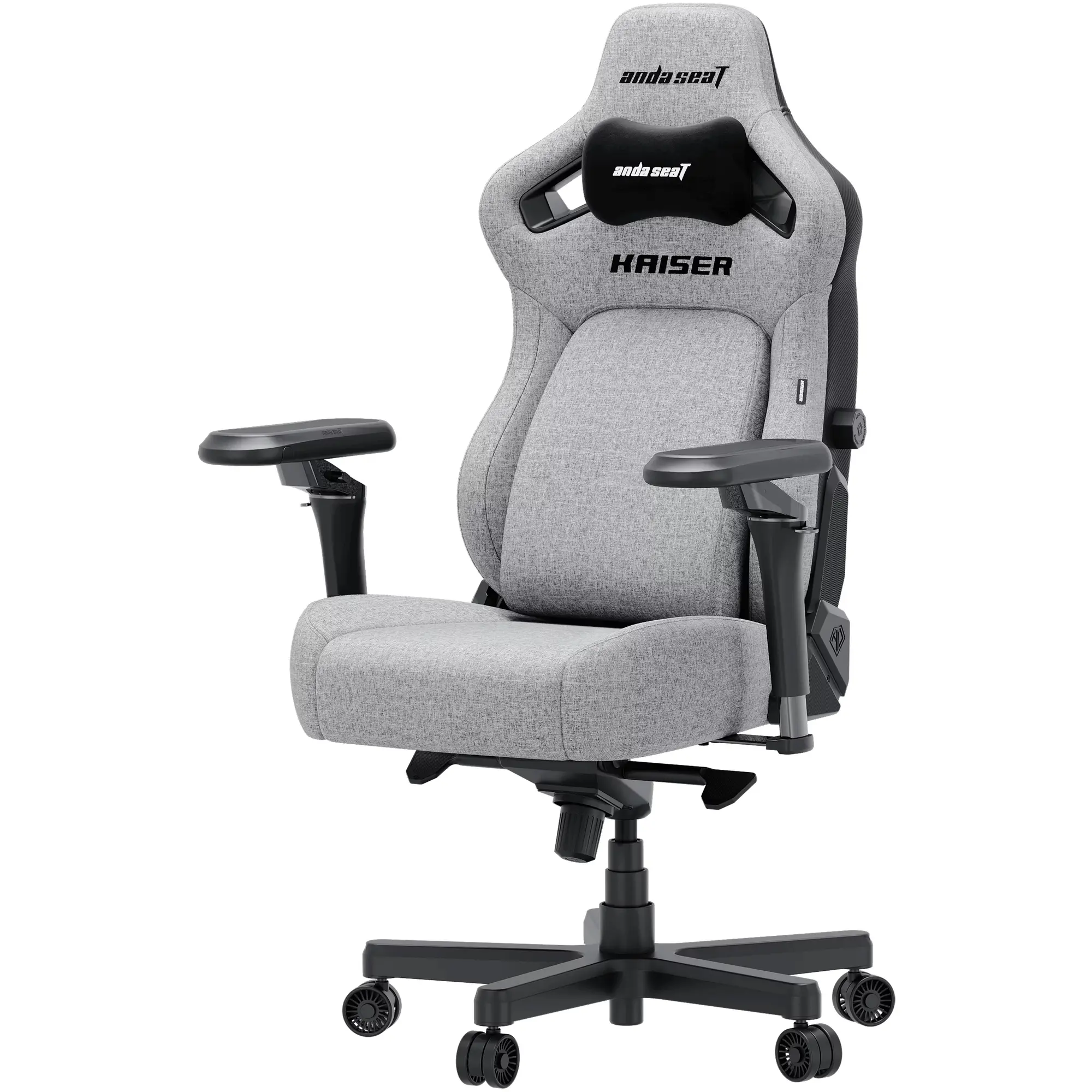 Купити Крісло для геймерів Anda Seat Kaiser 4 V2 Size XL Gray Fabric (AD12YDDC-XLL-20-G-CF-03) - фото 3