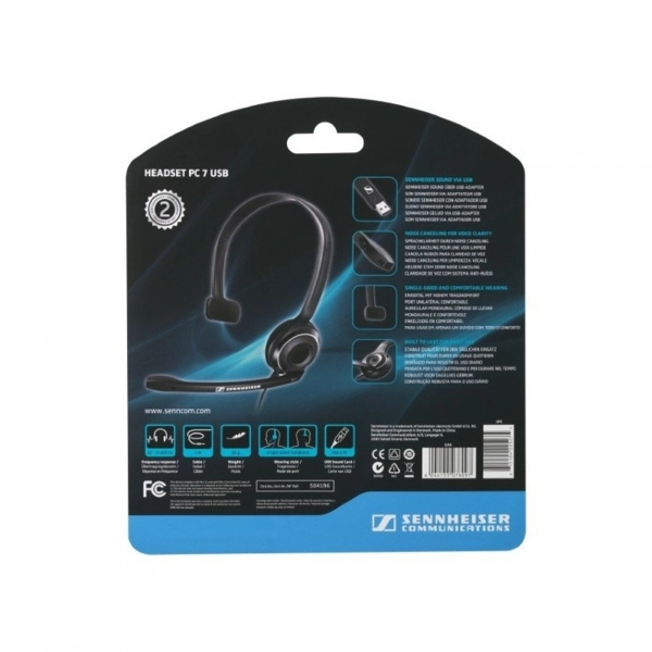 Купити Навушники EPOS/Sennheiser PC 7 Mono USB - фото 7