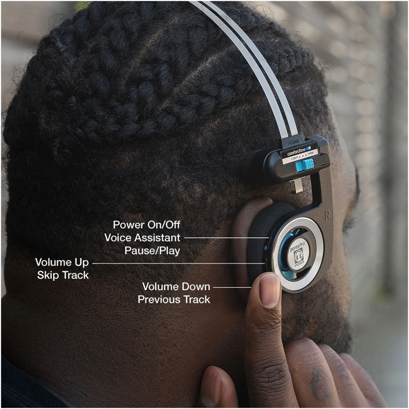 Купити Навушники Koss On-Ear Porta Pro Wireless (197675.102) Black - фото 6