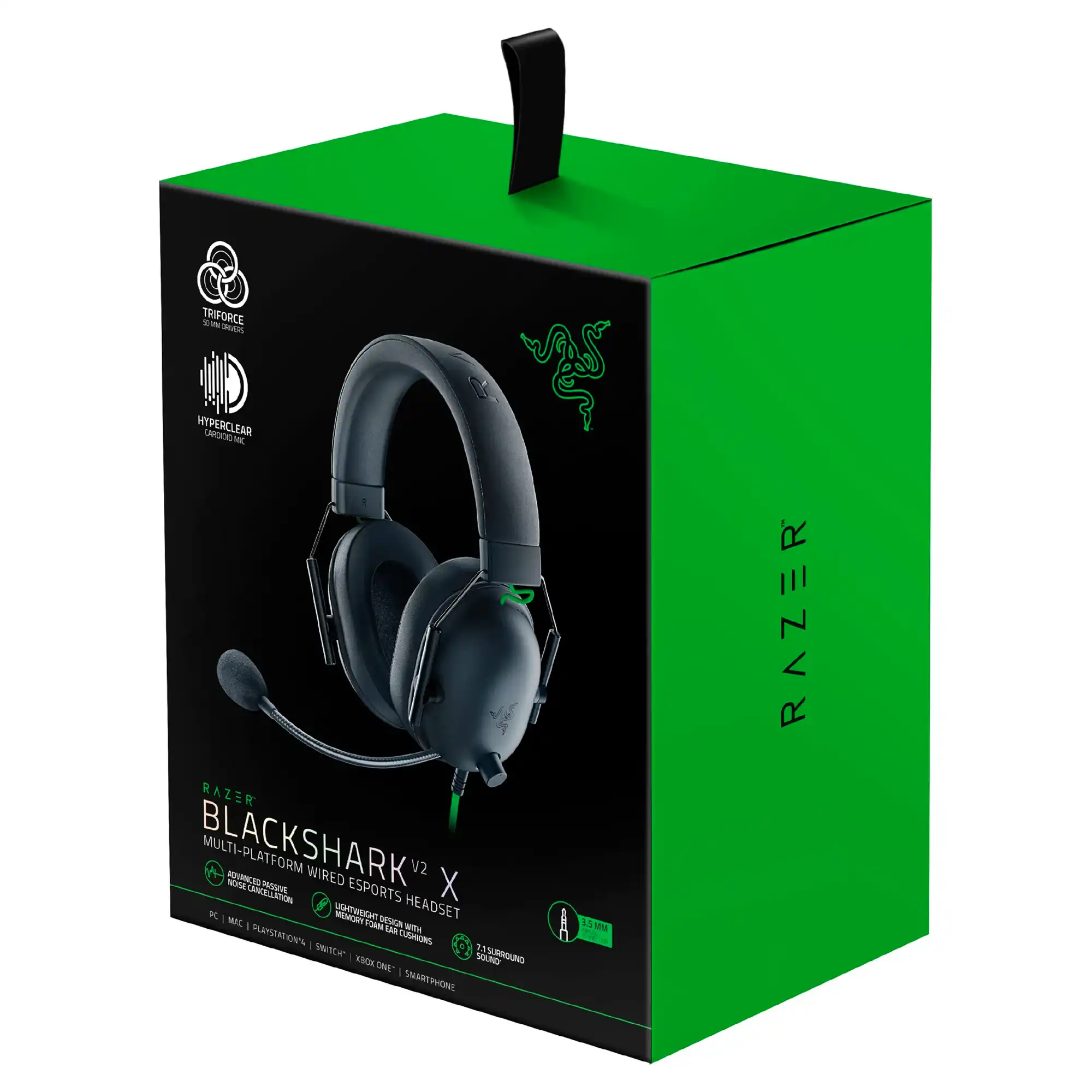 Купить Гарнитура RAZER Blackshark V2 X Black (RZ04-03240100-R3M1) - фото 6