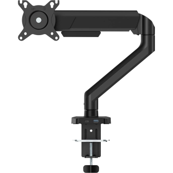 Купить Крепление для монитора (кронштейн) Qube 4012MB.USB до 40" 2-12 кг, механическая пружина - фото 1