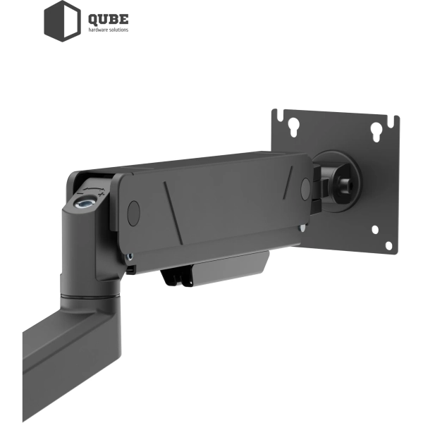 Купить Крепление для монитора (кронштейн) Qube 4516MB.USB  до 45" 2-16 кг, газовая пружина - фото 8