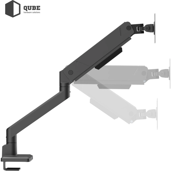 Купить Крепление для монитора (кронштейн) Qube 4516MB.USB  до 45" 2-16 кг, газовая пружина - фото 10