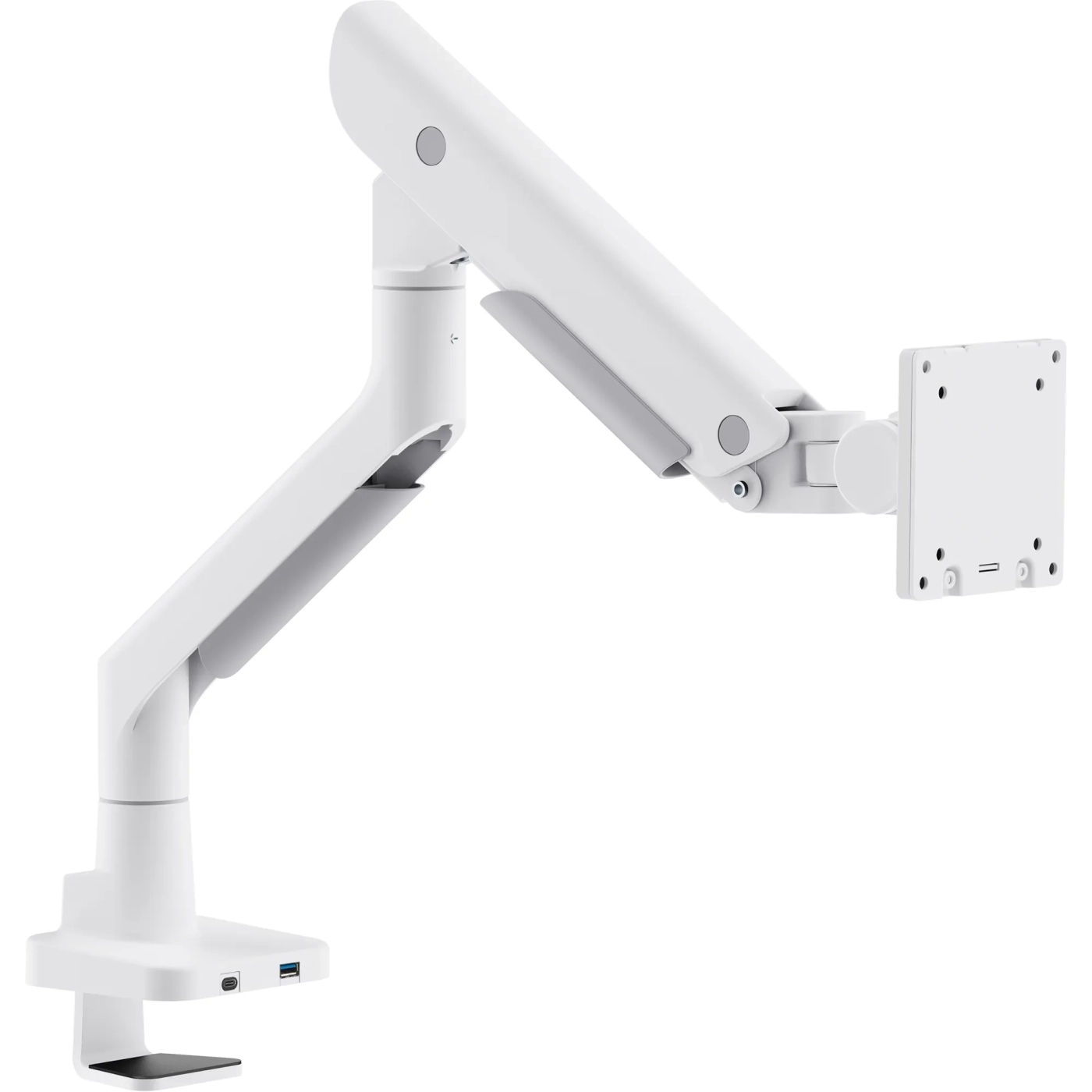 Купить Крепление для монитора (кронштейн) Qube 5727GW.USB до 57" 2-27 кг, газовая пружина - фото 2