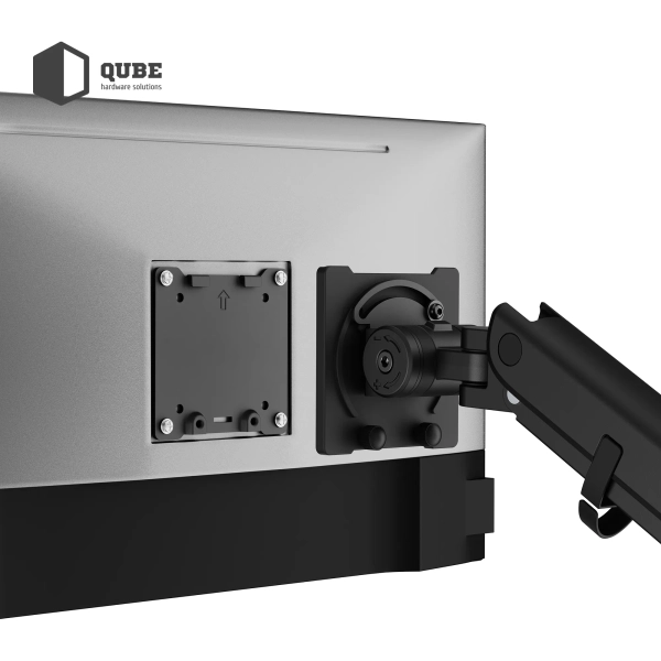 Купить Крепление для монитора (кронштейн) Qube 5727GB.Wall до 57" 2-27 кг, газовая пружина - фото 7