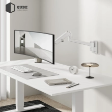 Купить Крепление для монитора (кронштейн) Qube 5727GB.Wall до 57" 2-27 кг, газовая пружина - фото 9