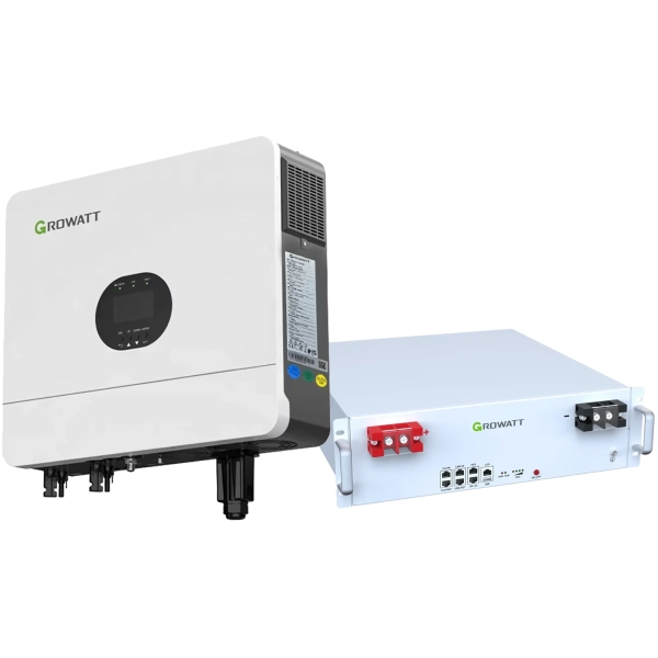 Купить Система хранения энергии Growatt SV-1GR6K1-LGR5K1-1 6kW 5.1kWh 1BAT LiFePO4 6000 циклов (SV-1GR6K1-LGR5K1-1) - фото 2