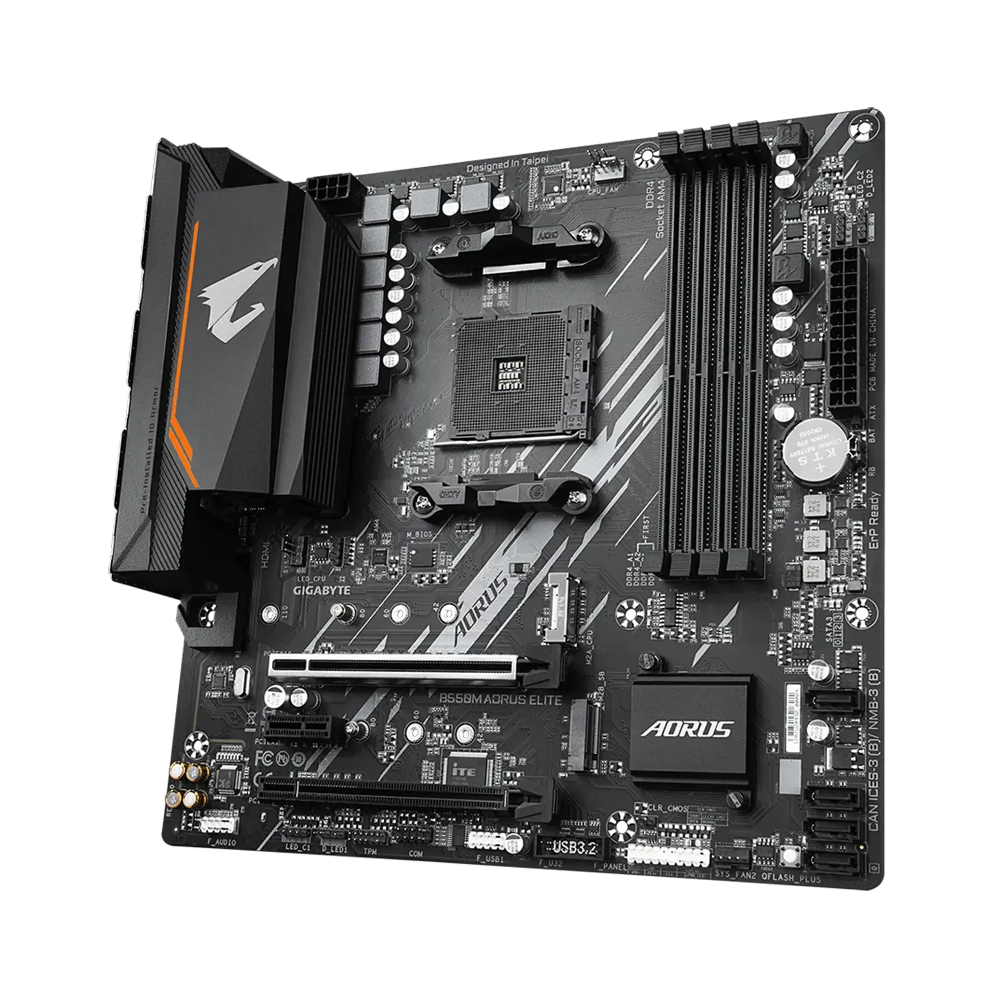 Купить Материнская плата GIGABYTE B550M AORUS ELITE - фото 1