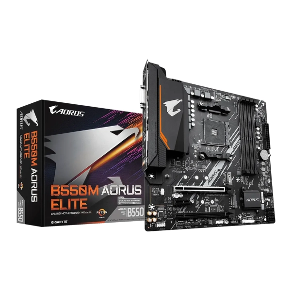 Купить Материнская плата GIGABYTE B550M AORUS ELITE - фото 5