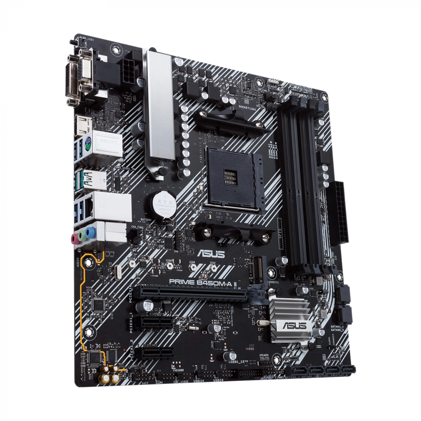 Купить Материнская плата ASUS PRIME B450M-A II - фото 1