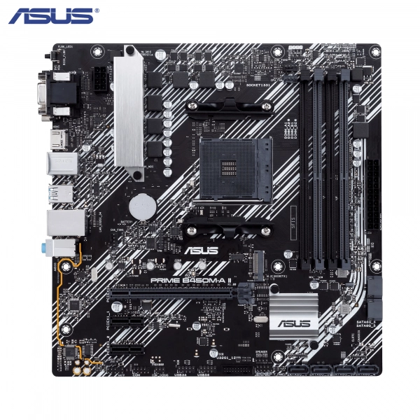 Купить Материнская плата ASUS PRIME B450M-A II - фото 2