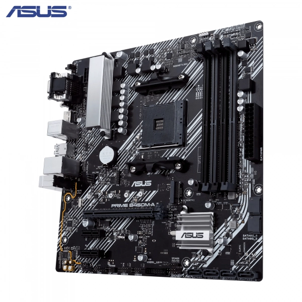 Купить Материнская плата ASUS PRIME B450M-A II - фото 4